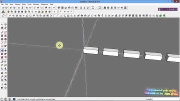 Học 3d sketchup 15 Hướng dẫn sử dụng lệnh Move learning sketchup study 3d how to use move tool