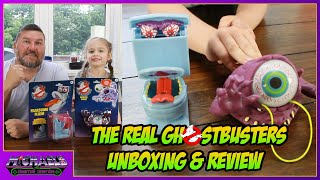 The Real Ghostbusters Fearsome Flush & Bug Eye Ghost Toy Unboxing & Review