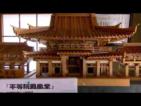 86-year-old master of Buddhist temple models makes them from