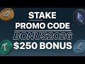 Stake Promo Code "BONUS2026" — Review 2026, Setup Guide &amp; Feature Overview