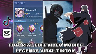 TUTORIAL EDIT VIDEO MOBILE LEGENDS VIRAL TIKTOK | LOVE NWANTITI screenshot 2