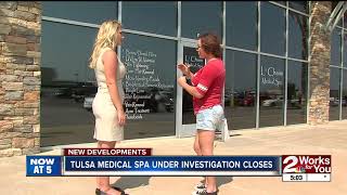 Med spa under investigation abruptly closes