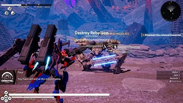 Daemon X Machina - Free Mission Rank A - Destroy Rebellion