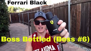 Today i will being doing a cologne/fragrance comparison/review on
ferrari's black cologne and boss's 1998 classic boss bottled.. which
be victor...