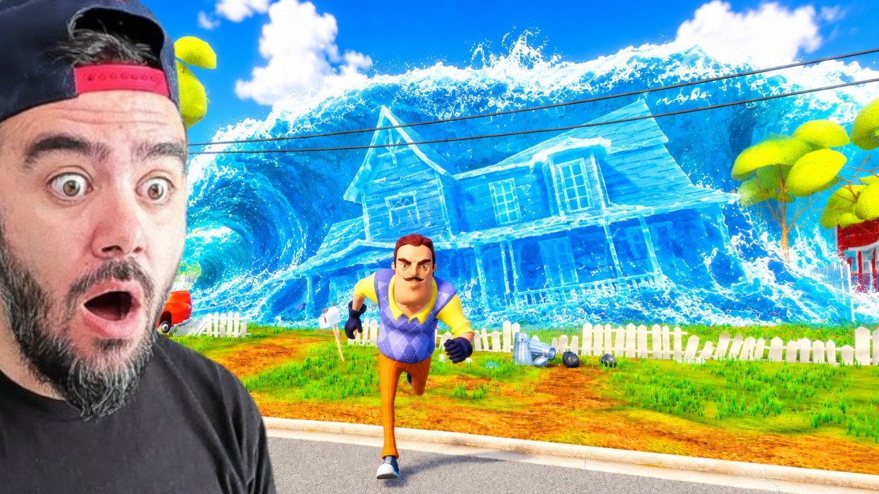 WILSONUN EVI SU DALGASINA DÖNÜŞTÜ - HELLO NEIGHBOR MODS