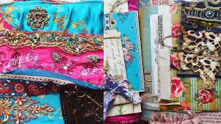 A Fabric Covered Junk Journal in a long while! (Eclectic)