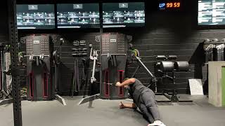Side Plank Cable Row