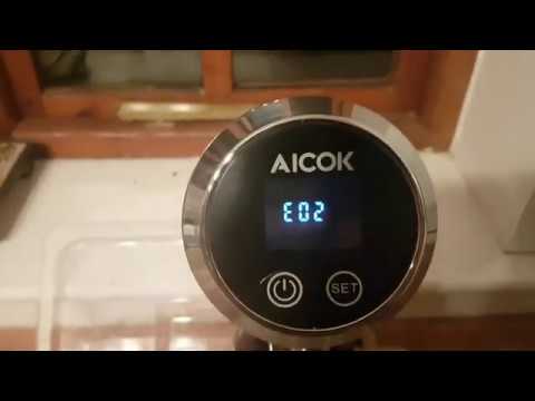 Alcok Sous Vide E02 Error