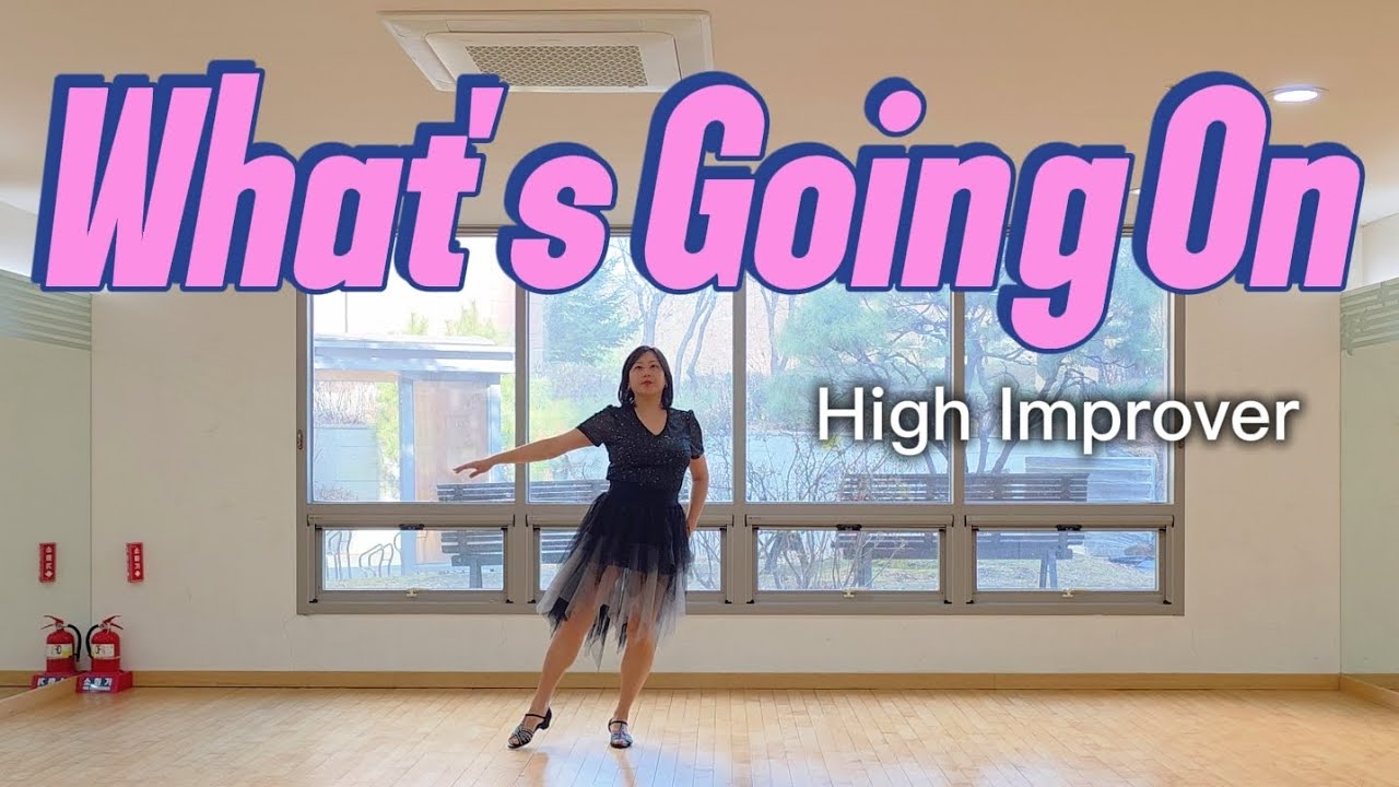 What's Going On Linedance/High Improver/미니선셋라인댄스/February 2026