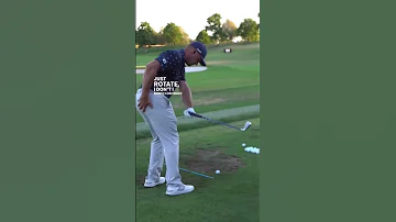 Bryson Dechambeau tries to explain his golf swing to us.