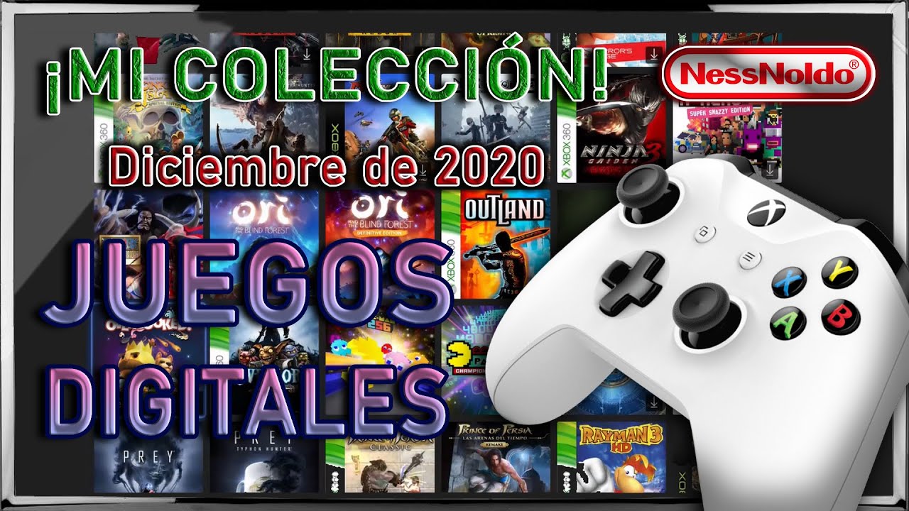 Mi COLECCIÓN de JUEGOS DIGITALES en XBOX ONE (Diciembre de 2020) ¡Y contando...!