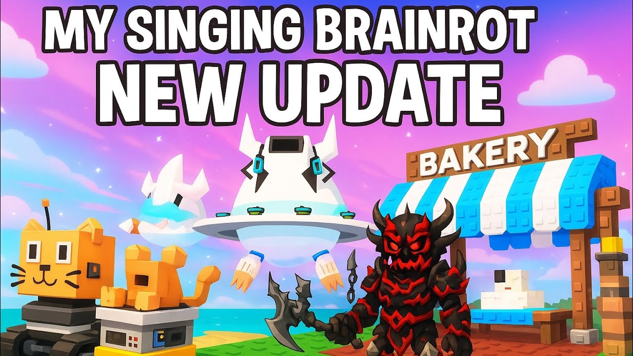 My Singing Brainrot New Bakery Update Roblox