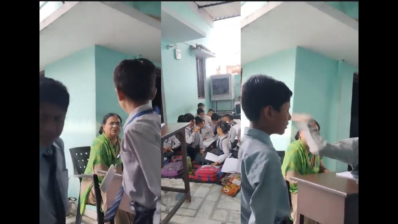 UP Teacher who Slapped Muslim Classmate Viral Video Tripta Tyagi opened about the incident