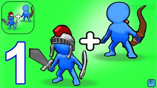Epic Magic Clash: Wizard Fight - Gameplay Walkthrough Part 1 Levels 1-10 Stickman Army (iOS,Android) screenshot 2