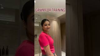 Grwm for aviation training✈️🌎✨#airindia aviation #growth #makeup #cabincrewcareer #cabincrewjobs