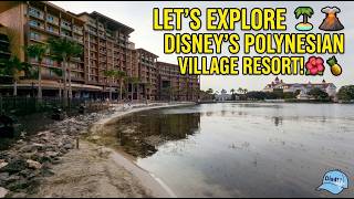 Disney's Polynesian Village Resort | Full Resort Tour 2026 🏝️⛵ #Dis411 #disneyworld #disneyresorts