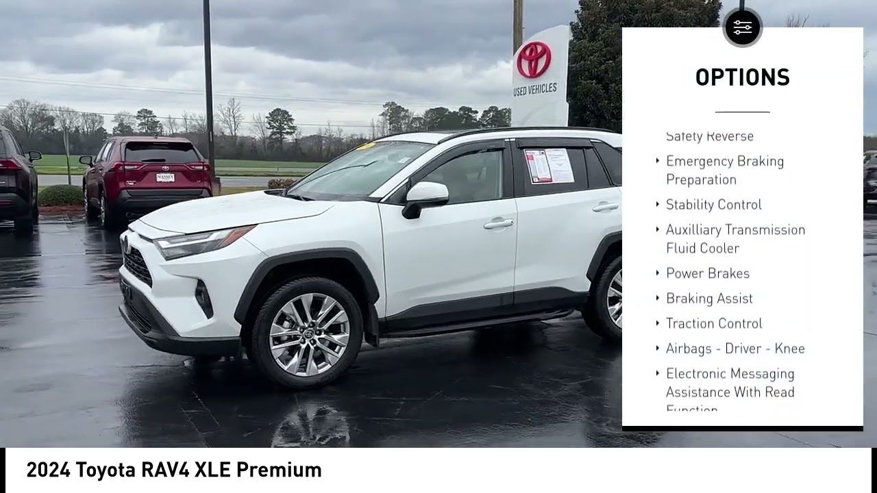 2024 Toyota RAV4 XLE Premium Used 40164A - YouTube