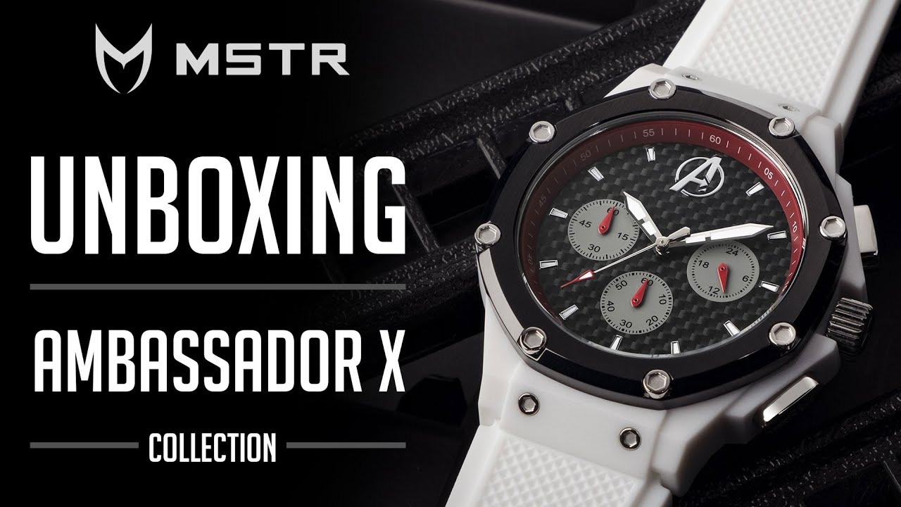 UNBOXING 2020 WATCH REVIEW MSTR x MARVEL AVENGERS: END GAME - YouTube