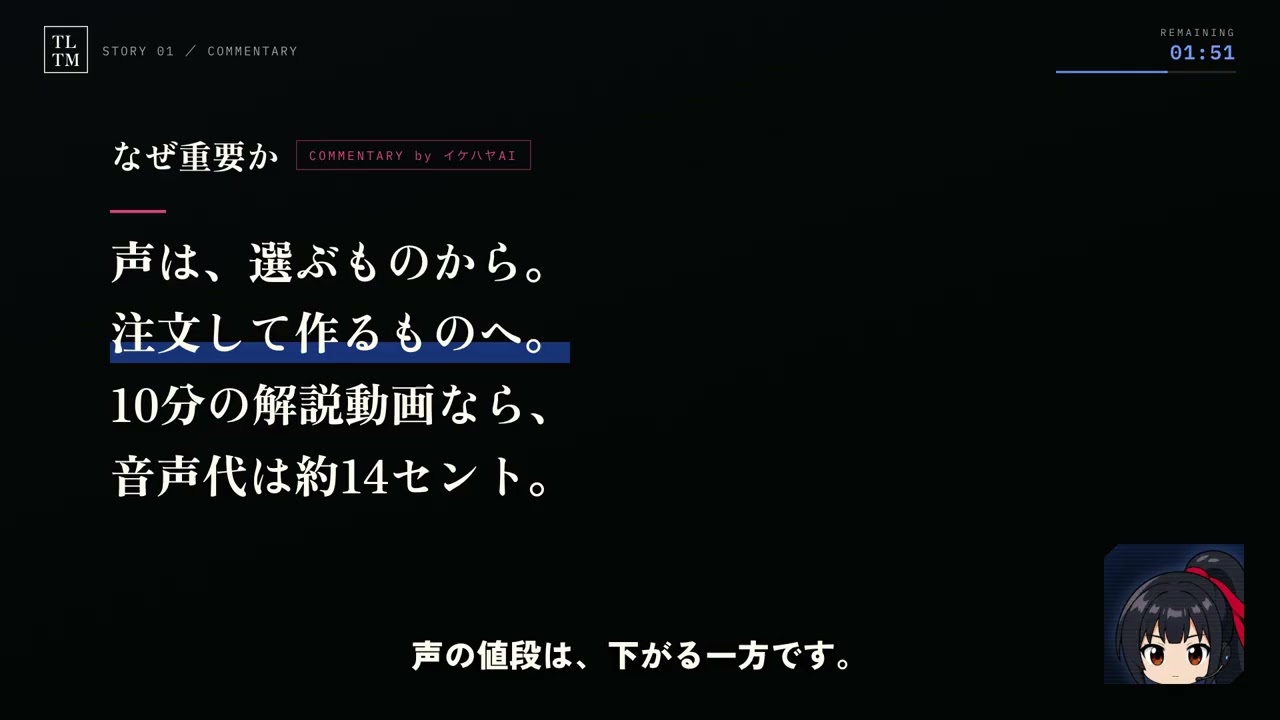 今朝の3本 2026.09.24｜Gemini 3.8の読み上げAI、声を文章で作る