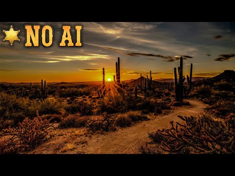 Western Ambient Guitar Music | "Frontier" | NO AI