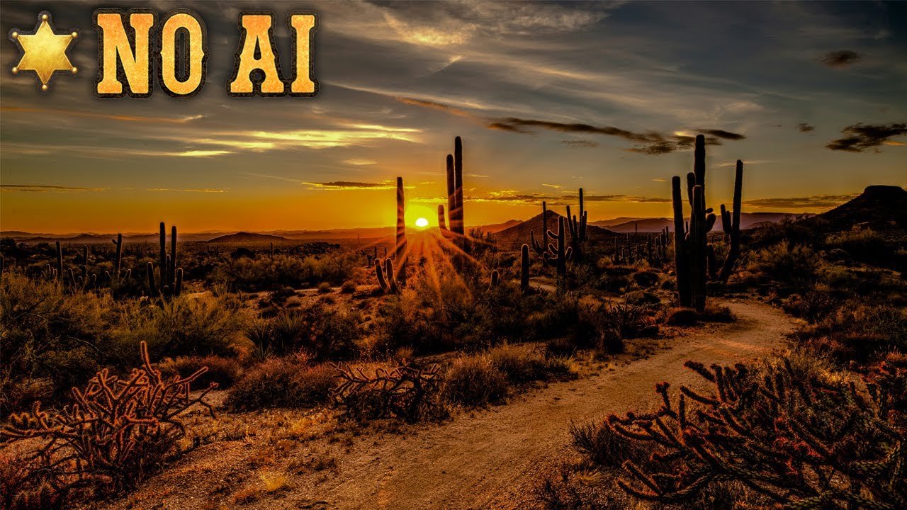 Western Ambient Guitar Music | "Frontier" | NO AI