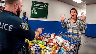 When Shoplifters Realize They’ve Been Caught… It’s Over
