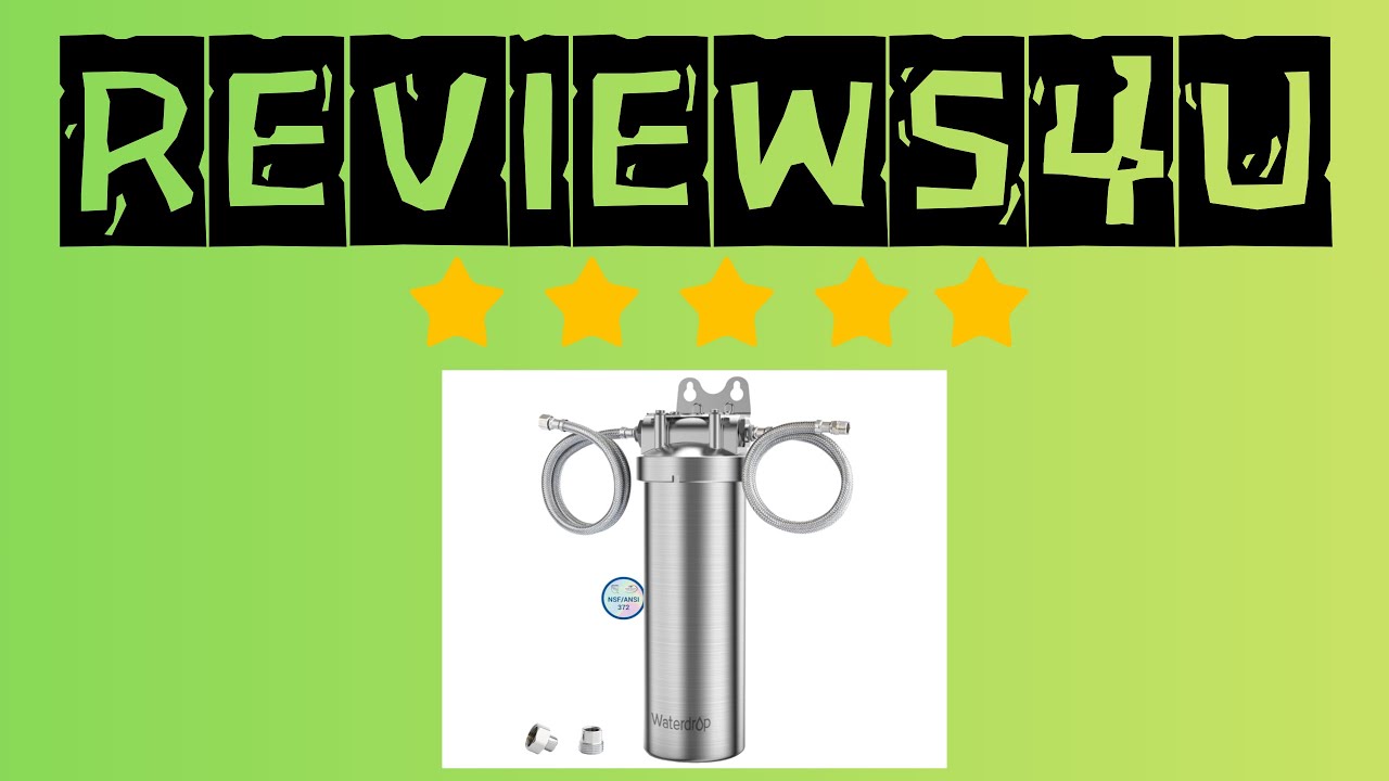 Waterdrop AS08 Stainless Steel Under Sink Water Filter System | REVIEW