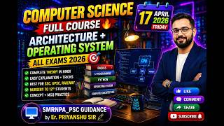 “Computer Science Full Course 🔥 | Architecture + Operating System | All Exams 2026” #computerscience