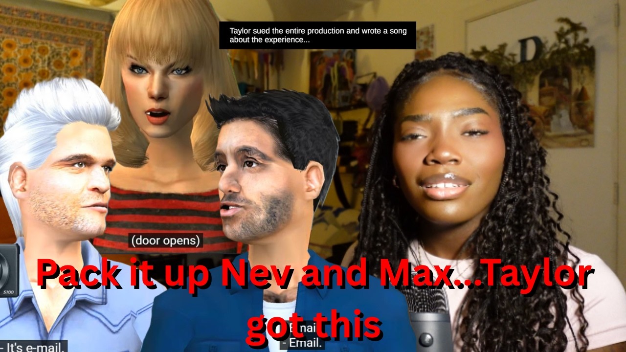 If Taylor Swift got catfished SPOOF | #simgmproduction | REACTION