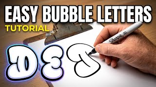 Information How To Draw Bubble Letters  part 1 Update