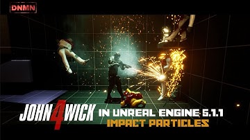 JOHN WICK 4 Dragon Breath Fire Shotgun Shootout in Unreal Engine 5 (by DNMN) - GENESIS ARMS GEN-12