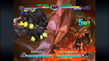 MvC2: Sentinel 1v3 Comeback Against Strider/Doom/Sent by Dave