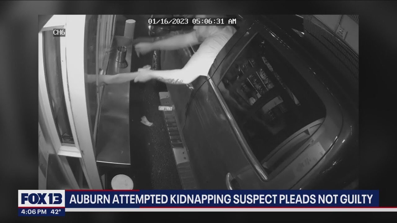 Auburn attempted kidnapping suspect pleads not guilty | FOX 13 Seattle ...