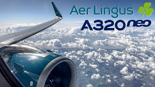 Aer Lingus Airbus A320neo ✈️ FULL FLIGHT REPORT 🇬🇧 London Heathrow - Dublin 🇮🇪 ENGINE VIEW