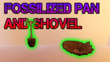 HOW TO GET THE NEW FOSSILIZED PAN & SHOVEL IN Roblox Prospecting