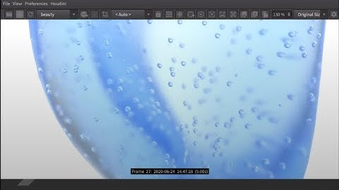 Bubble FX #Houdini #Redshift [Stream 2020 06 24]