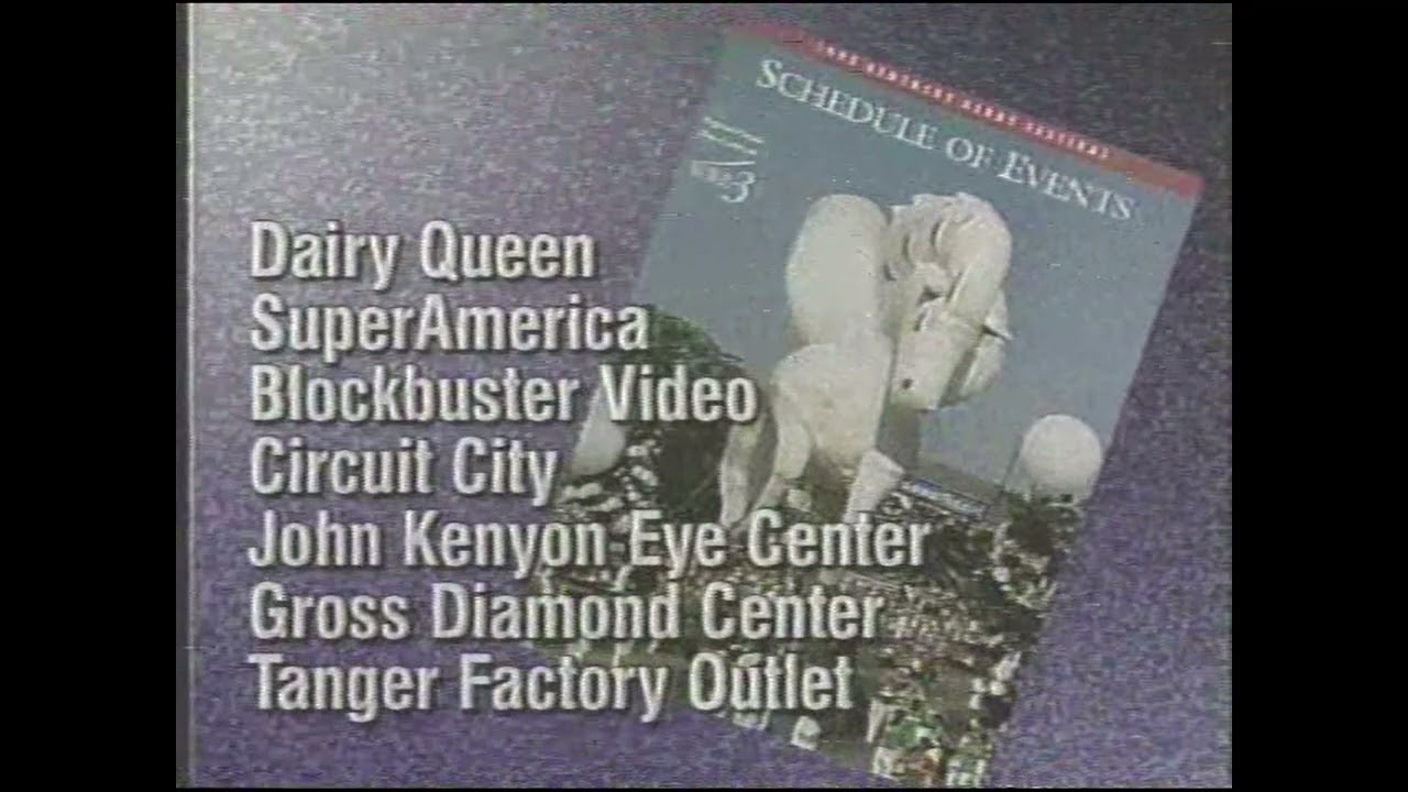 1995 Kentucky Derby Festival Schedule of Events Commercial