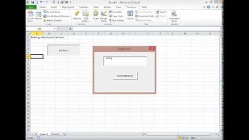 Create a Password Userform