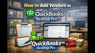 How to add vendors in a Quickbooks Desktop Pro?