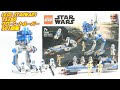 ミニフィグがたくさん入ったバトルパックだ！レゴスターウォーズ501部隊発進します　LEGO STARWARS 75280 501st Legion Clone Troopers