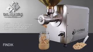 Ezme Makinesi - Püre Makinası - Fındık Ezmesi Makinesi - Fındık Ve Üzüm Mi̇x - Demirbaş Makina