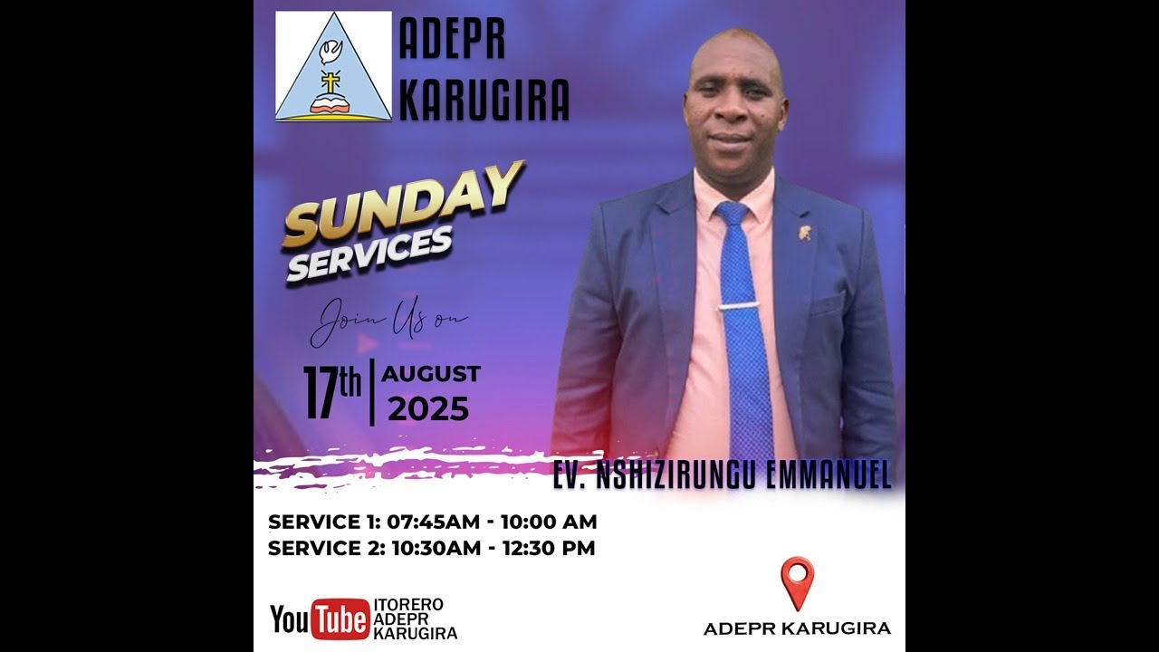 AMATERANIRO RYAMBERE (1) 17/08/2025 ADEPR KARUGIRA GIKONDO