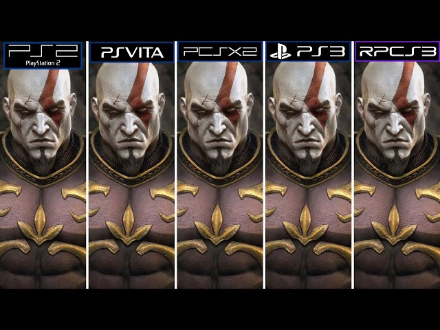 Colorful outlines in God of War : r/PCSX2