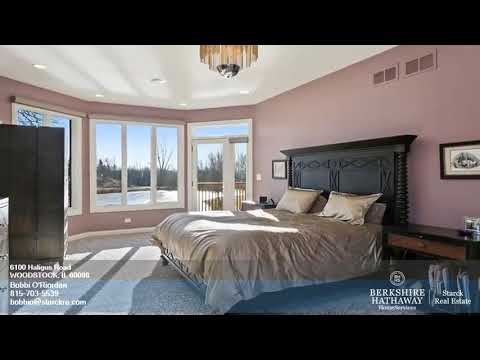 6100 Haligus Road, Woodstock, IL home video tour