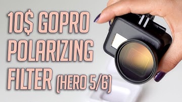10$ GoPro Hero 5/6 Polarizing Filter