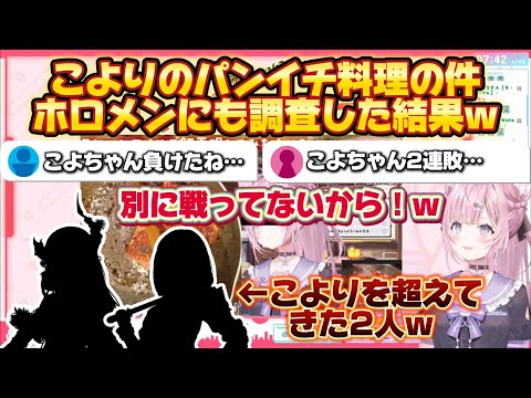 こよちゃんのパンイチ料理の件、他のホロメンにも調査した結果…w【ホロライブ切り抜き/博衣こより】
