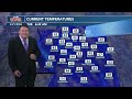 Partly sunny and warm today