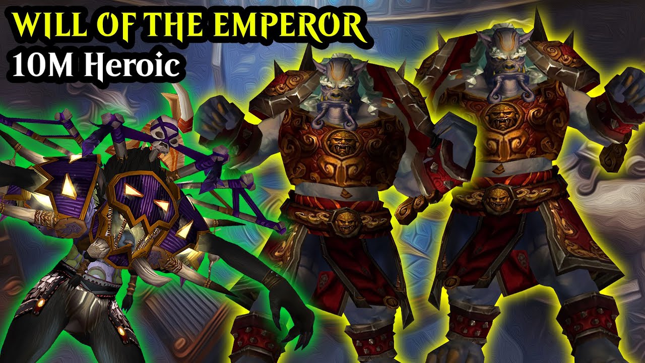 Воля Императора, 10 человек, героический режим — Выживание, Охотник, Подземелья Могу'шан