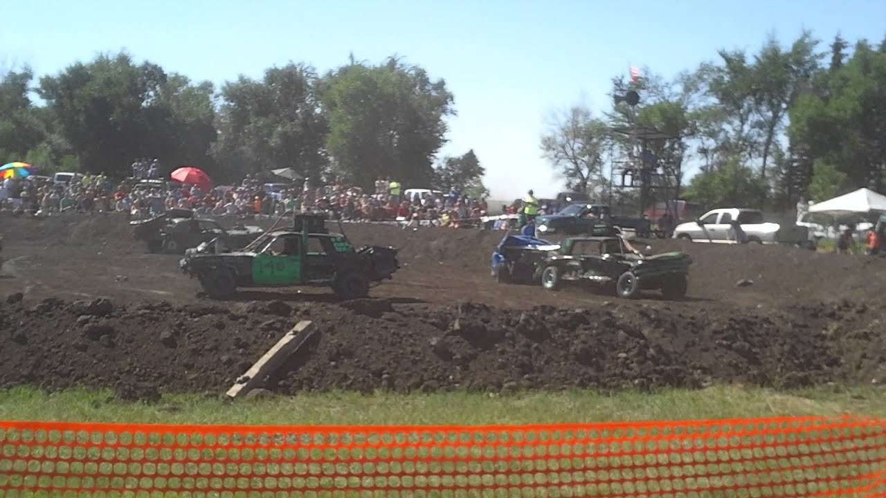 2015 New Salem, ND Demolition DerbyFeature YouTube