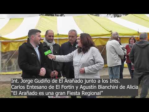 Int Jorge Gudiño de El Arañado, Carlos Entesano de El Fortin y Agustín Bianchini de Alicia